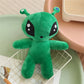 Green Alien Plush Toys Cute Big Eyes And Long Ears Soft Stuffed Animal Plush Special Companion Gift for Kids and Decorate Rooms
