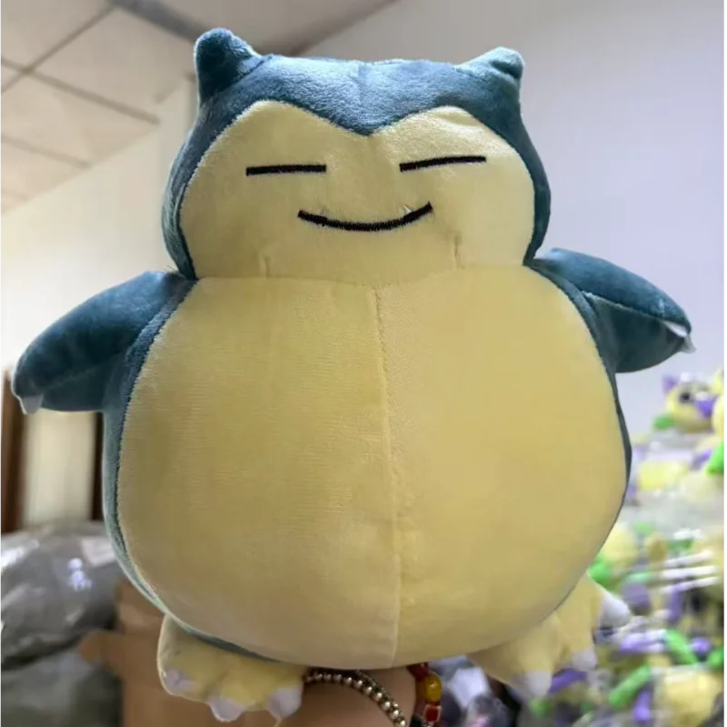 30cm Pokemon Snorlax Plush Toys Cartoon Anime Monster Elf Plush Doll Soft Stuffed Animal Doll Birthday Gift For Kid