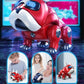 Dance Music Bulldog Robot Intelligent Interactive Dog With Light Toys For Children Kids Early Education Baby Toy Boys Girl