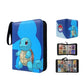 Squirtle Bulbasaur Card Binder Anime Photo Album Collect Loose Leaf Pu Zipper Figure Card Holder Storage Bag Toy Peripheral Gift