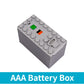 MOC Rechargeable AA /AAA Battery Box Multi-function Power Group Tool Car Train Motor Speed Adjust Control for Building Blocks