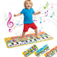 Piano Dance Mat for Kids 80*30cm Music Play Mat with Demo Songs Toddlers Floor Keyboard Musical Carpet Girl Boy Birthday Gifts