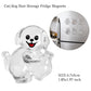 Transparent Cute Dog Pendant Keychain Creative Pet Hair Storage Capsule Hanging Ornament for Pet Lover DIY Pet Memorial Keychain