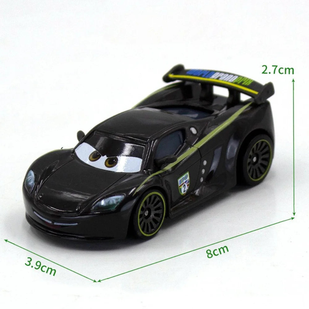 2026 New Pixar Cars Lightning McQueen Fillmore 4-10CM 1:55 Metal Model Racing Car Toys Christmas Birthday NEWYEAR Gift