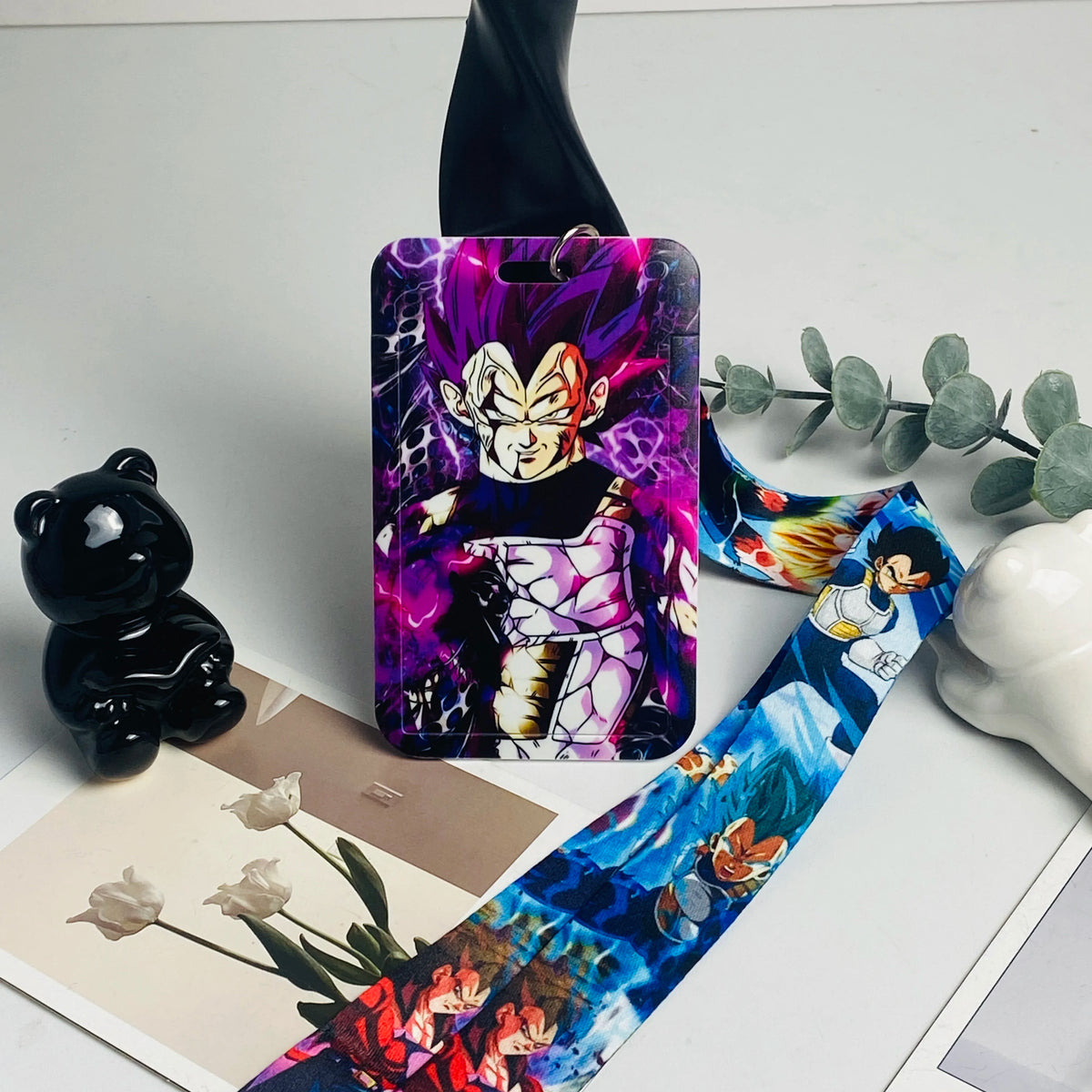 Anime Card Cases Card Lanyard Key Hang Rope Lariat Cosplay Badge ID Cards Holders Neck Straps Keychains Fashion Accessories Gift