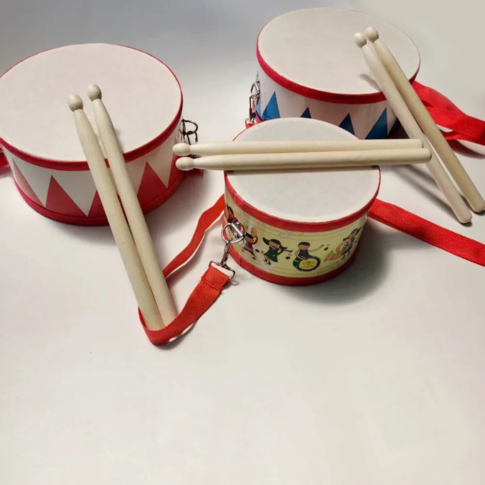 New Early Education Beat Children Toys Drum Wood Percussion Instrument Musical Instrument