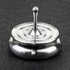 Water Drop Hand-Twisted Fingertip Gyro Stainless Steel Metal Desktop Magical Gyro Toy Children's Rotating Decompression Toy