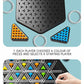 Chain Triangle Chess Triggle Rubber Band Game Toy Board Game Competitive Battle Set for Kids Friends Parent-Child Interaction