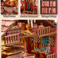 DIY Miniature Dollhouse Totem Book Nook Kit Coyote 3D Wooden Puzzle Building Blocks Puzzle Model Building Home Decoration Gifts