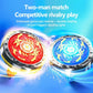 Creative Hand Cranked Gyro Sword Launcher Led Spinning Top Color Luminous Spinning Toys For Boys Girls Children Birthday Gift