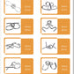 8Pcs/Set Metal Montessori Puzzle Wire IQ Mind Brain Teaser Puzzles Adults Interactive Game Reliever Educational Toys
