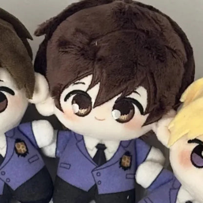 Ouran High School Host Club 10cm Cotton Plush Dolls Haruhi Fujioka Kyoya Ootori Tamaki Suou Keychain Pendant Gift