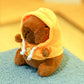 Cute Capybara Plush Toy – Hoodie with Wings Stuffed Animal Doll