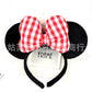 Mouse Ears Headhand for Girls Adults Cute Cartoon Party Cosplay Hair Accessories Sequin Bows Hairband Toys