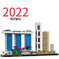 Thirteen Sets of City Models 21043 21026 Building Blocks Sets Suitable for Birthday Gifts Not Compatible with Legoed Particles.