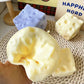1pc 7cm Square Ultrathin Cheese Ball Squishy, TPR Shell Slow Rebound Squeeze Toy, No Filler, DIY Cheese Skin Squishy, Birthday/Halloween Gift, Perfect Gift, Stress Relief Gift For Teens