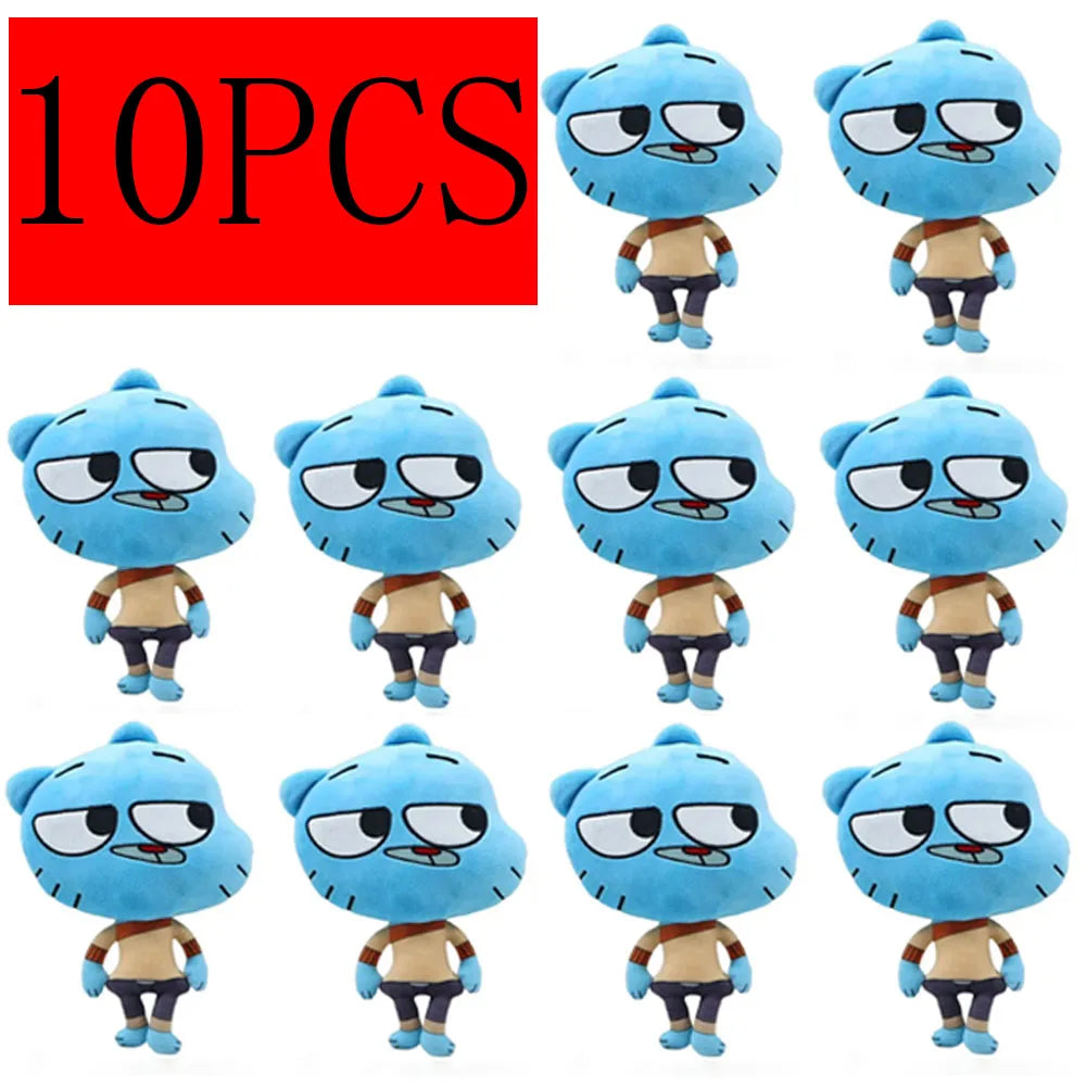 618Amazing Worlds Of Gumball Plush Toys The Amazing Worlds Of Gumball Plushie Doll Amazing Worlds Of Gumball Darwin AnaisRichard