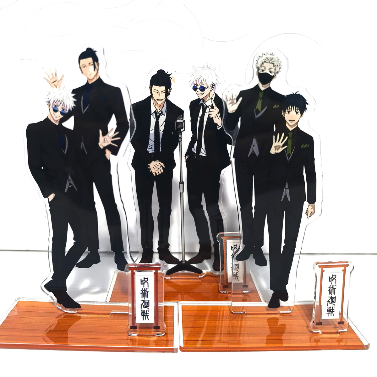 Anime Jujutsu Kaisen Acrylic Stand Ryomen Sukuna Geto Suguru Satoru Gojo Fushiguro Megumi Signboard Desktop Decorations
