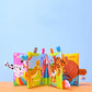 New 3D Visual Tail Cloth Book Baby Tear Resistant Biteable Cognitive Tool Interactive Parent-Child Fun Toddlers Enlighten Toys