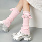 Hatsune Miku Crew Neck Socks Cute Kawaii Vocaloid Anime Printed Cotton Stockings Tube Socks Over the Knee Socks Girls Fan Gift