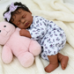 18-Inch Reborn Baby Dolls  - Realistic Newborn, Soft Weighted  Body, Adorable Poseable Real Life Doll– Gift for Kids Age 3+