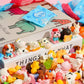 40 Pieces/Set Random Cartoon Blind Box Elephant Animal Mini Ornament Decoration Charm Resin Home Creative Children's Gift ﻿