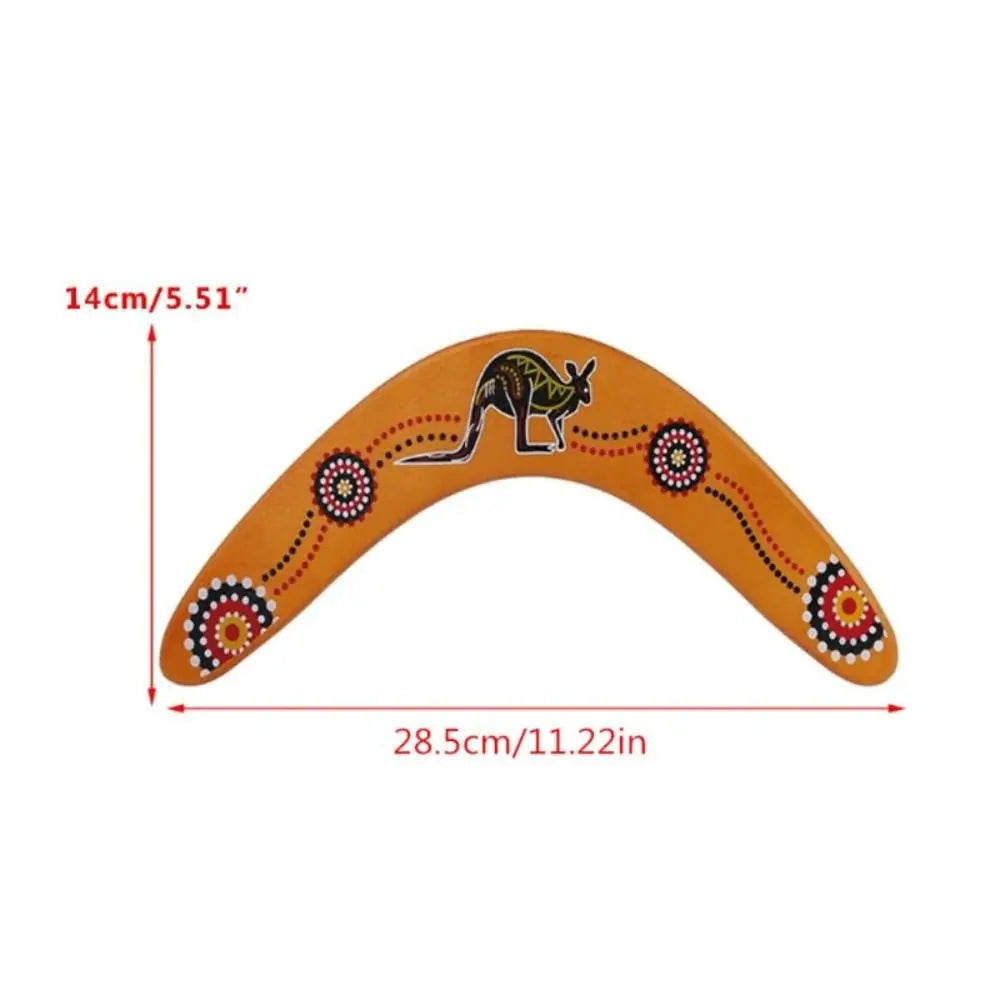 Interactive Toy Interactive Game Early Education Boomerang Toy Kangaroo Boomerang V Shaped Boomerang Flying Boomerang Toy
