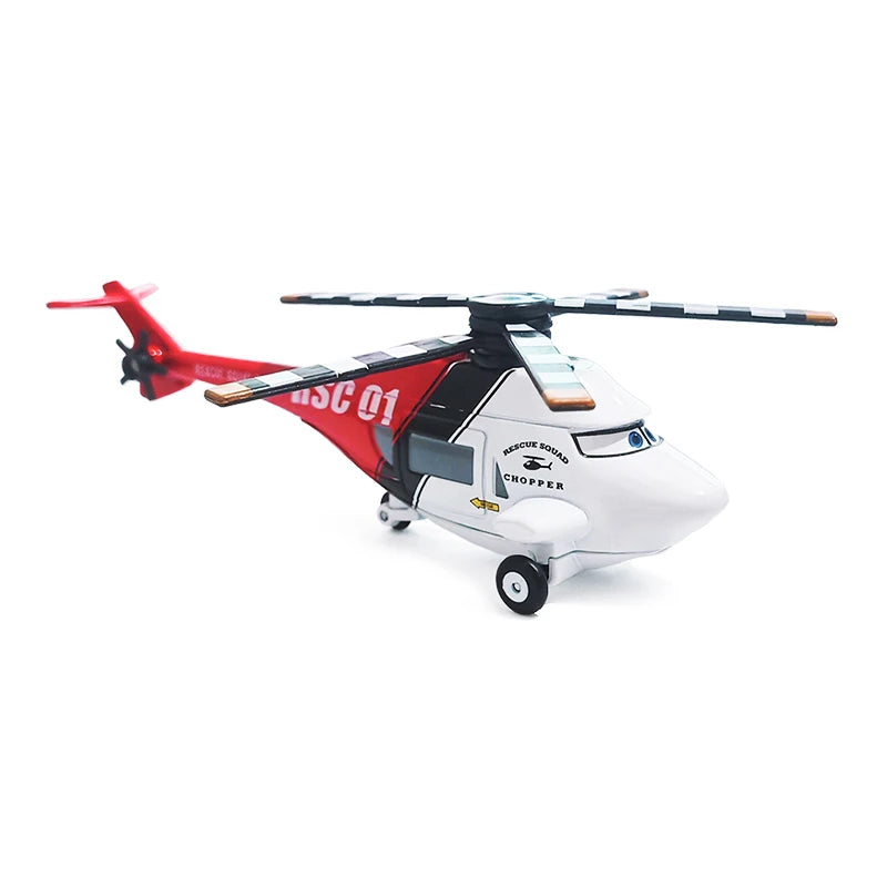 Cars 2 Cars 3 Bigfoot Cars Airplane France Sheriff Model Cars Pixar 1:55 Metal Die Casting Cars Toys Child Birthday Gifts