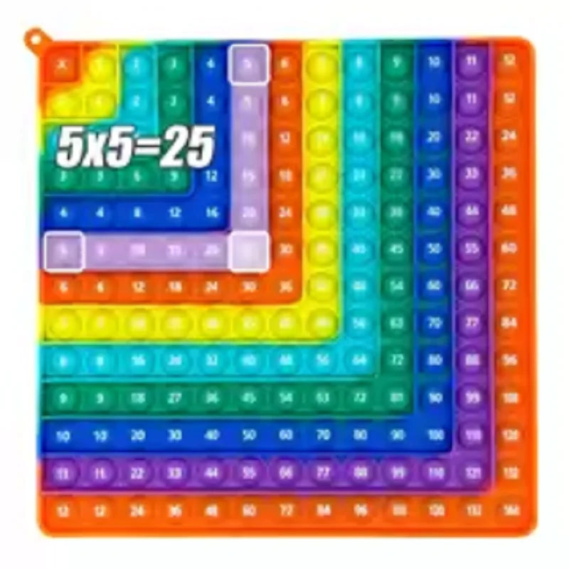Multiplication Practice Math Games, 12x12 Times Table Learning Activity Board Games, Mathematics Teaching Toys Stationery Gifts