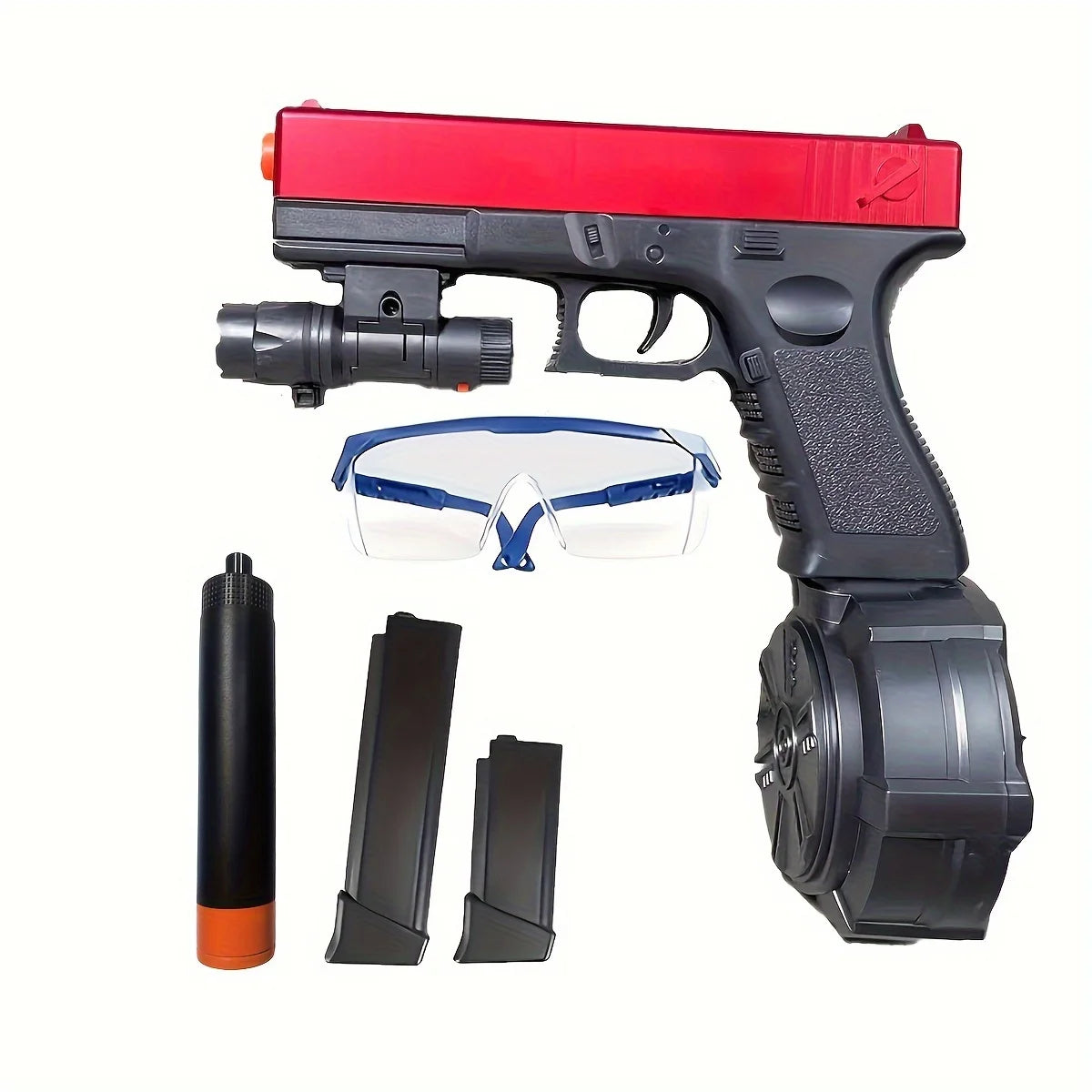 Blaster Gun,Electric Ball Blaster Pistol, High Orbeez Gun Performance Cool Toy Gun, Rechargeable Splatter Ball Toys