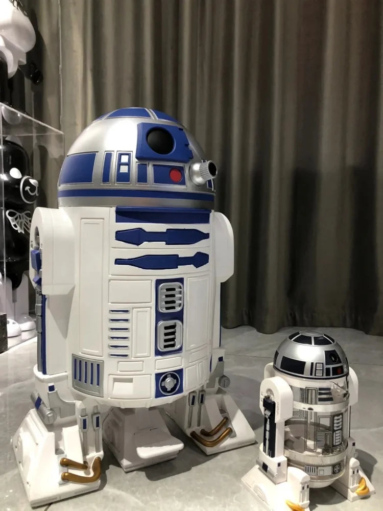 Star Wars R2-d2 960ml Moka Hand Coffee Maker Cartoon Robot Office Home Manual Thermal Stainless Steel Pressing Mini Coffee Pot