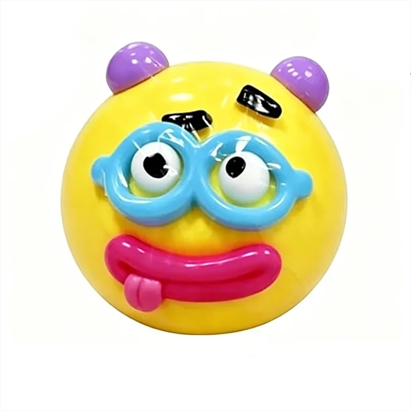 New Smushers Squishy Pinch Pressure Ball DIY Emoticons Dog Face Slow Rebound Squeeze Squishy Soft Decompression Adult Fun Gifts