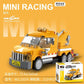 Racing Car Bus Engineering Vehicle Ambulance Pull Back Model Building Blocks Brick Toys Children Boys Birthday Gift Brick