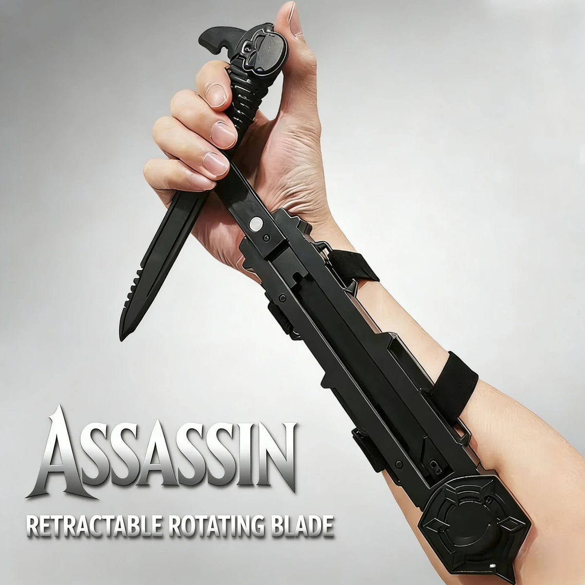 Assassin's Sleeve Sword Retractable Rotatable Hidden Blade Toy Child Toy Interactive Cosplay Props Game Toy Party Gift