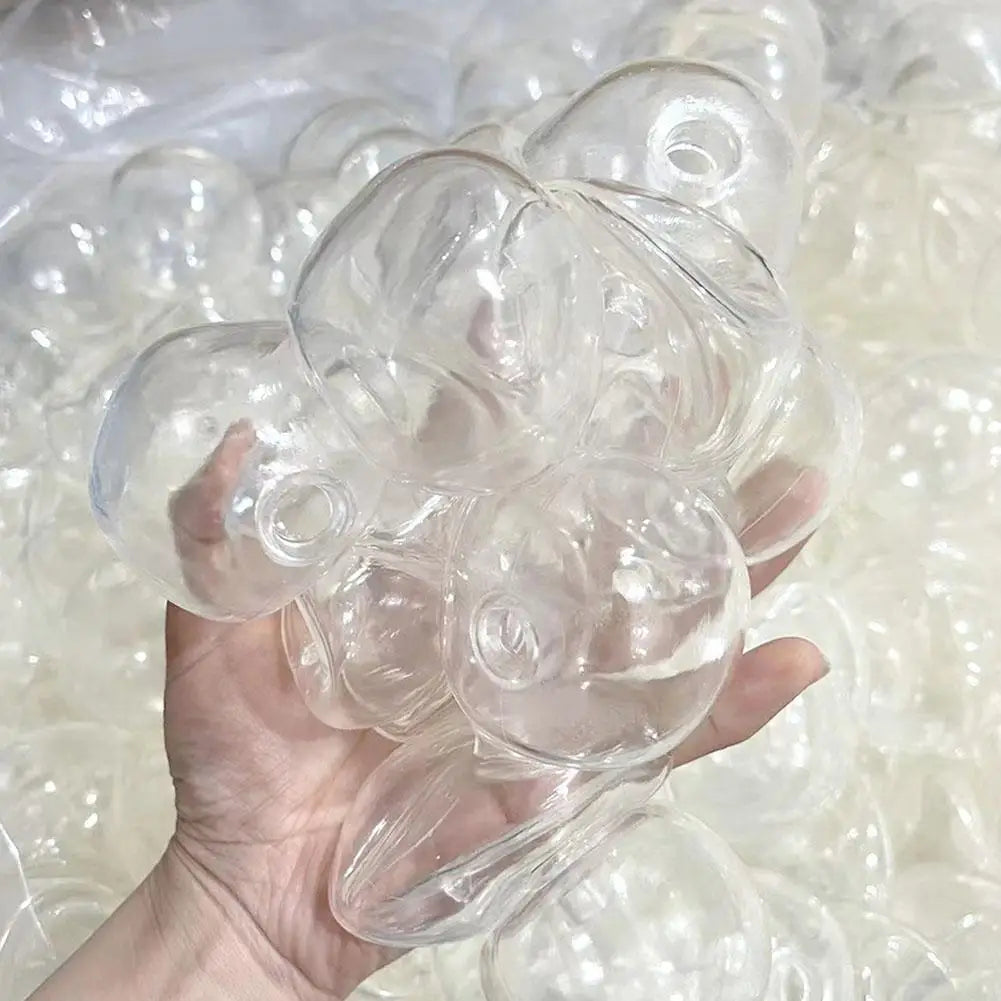 DIY Air Ball Skin Handmade Stress Relief Toy Fruit Paste Malt Sugar Slow Bounce  Super Large 9cm