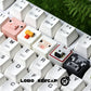 Square Shape My World Series Pixel Style Personalized Mechanical Keyboard Diy Decoration Keycap Game Periphery Custom Edition