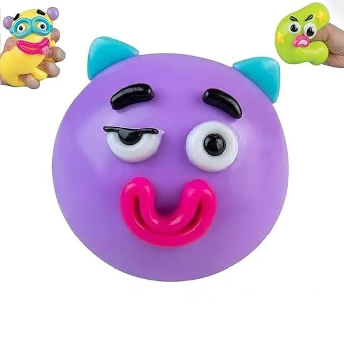 Dog Face Swap Squishy Toy Soft Moldable Cute Slow Rise Squeeze Toy Relaxing Sensory Fidget for Adults Home Office Play Gift ﻿