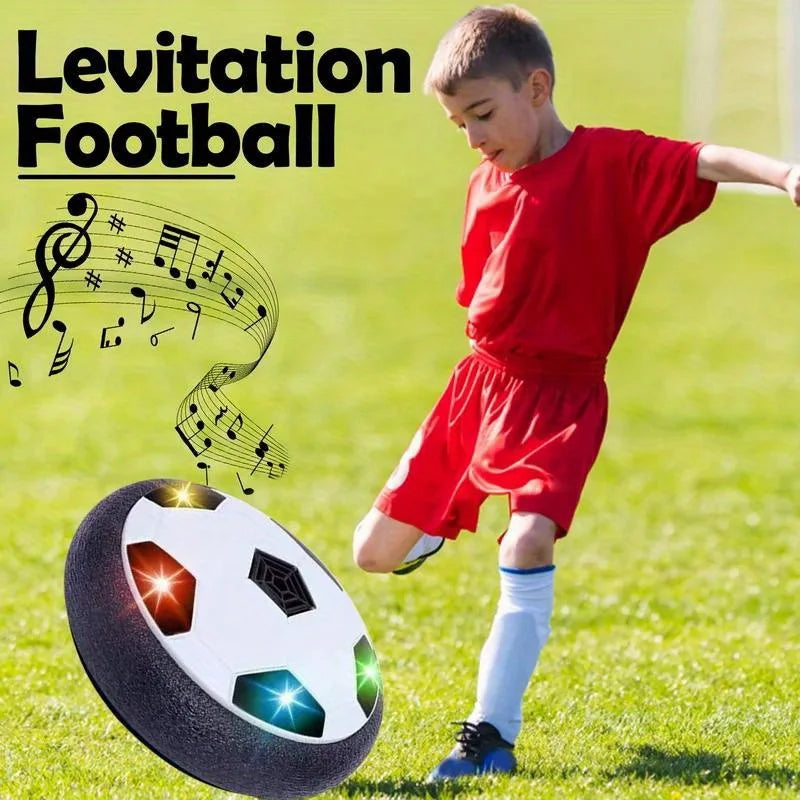 Suspension Football,Air Floating Soccer Ball with Glowing Lights,Birthday Gift for Adults,Family Fun,Interactive Sports