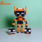 GSBAN MOC K-VRC Love-Death-Robot 3 Faces 155PCS Bricks Animation Smart Future Robots Model Building Blocks Toys for