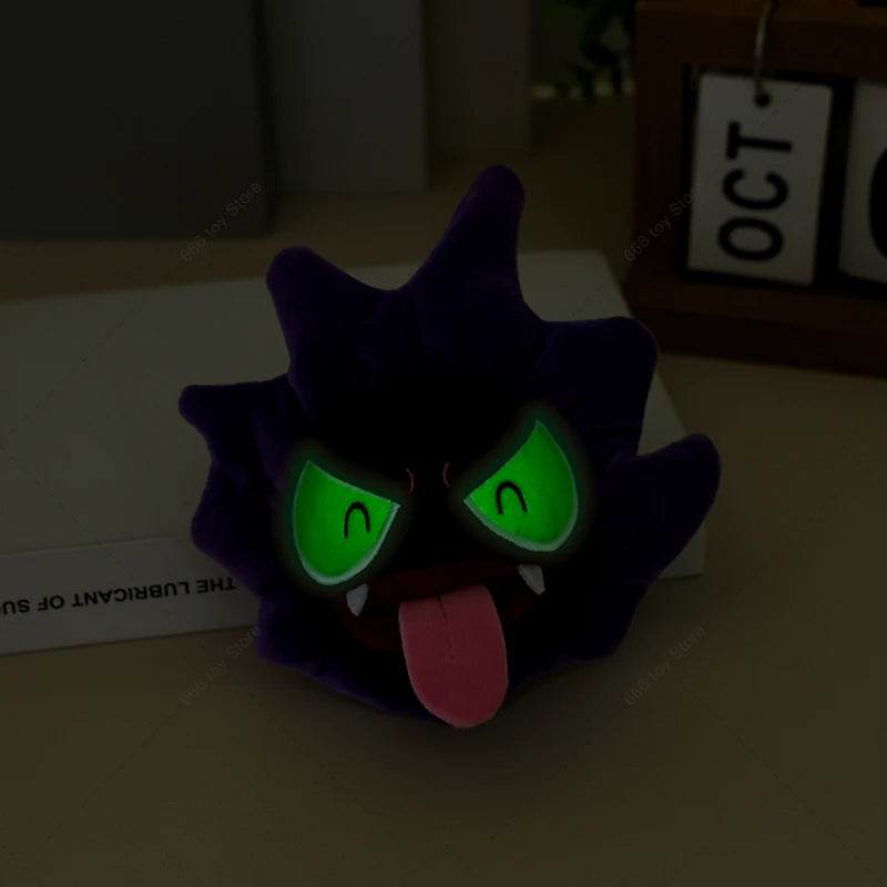 2 Styles Pokemon Plush Gastly Eye Luminous/Not Luminous Stuffed Plush Dolls Children Toys Birthday Christmas Gift