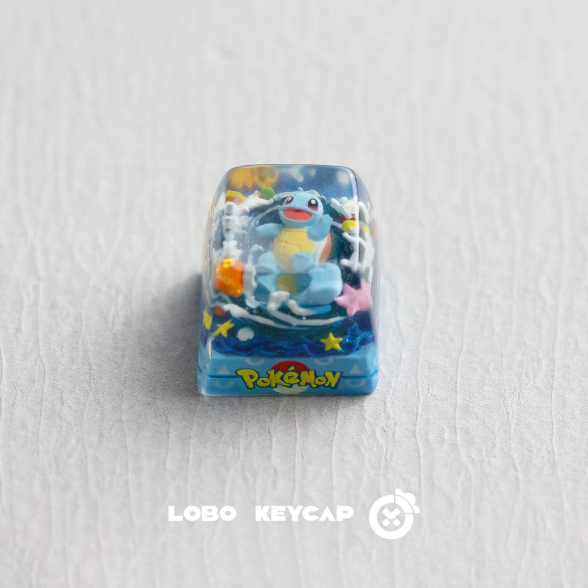Pokemon Transparent Esc Keycap Keyboard Accessories Anime Cute Resin Shrink Drip Glue handmade Keycaps Anime Fans Gift