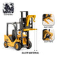 1:70 Mini Forklift Alloy+Plastic Engineering Diecast Construction Vehicle Inertia Car Collection Toys for Children Kids Gifts