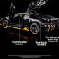 1/32 Cars Toys Auto To Scale Lambor LP770 Diecast Model Cars Alloy Autos Toys Gift for Boys Pull Back Light Music Kids Car