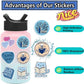 150pcs Bookish Smut Vinyl Stickers Reusable Graffiti Decals for Laptops Water Bottles Skateboards Perfect for Art Craft Lovers