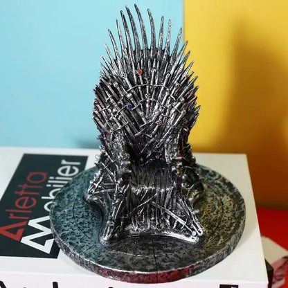 Song of Ice and Fire Iron Throne Statue Movie and Tv Merchandise Game of Thrones Throne Desktop Decoration Gift