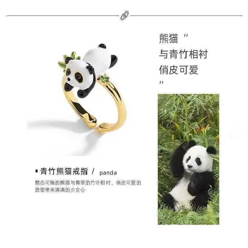 Pokemon Dratini Couple Ring S925 Silver Anime Peripheral Opening Adjustable  Cartoon Accessories Fashion Gift