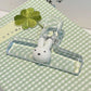 Cute Miffy Rabbit Sweet Creative Cartoon Pattern Simple Fashionable Small Portable Plastic Transparent File Exam Paper Memo Clip