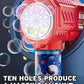 Fully Automatic Bubble Gun Rocket Bubbles Machine Automatic Blower with Bubble Liquid Toy for Kids Beach Outdoor Bubble Gifts