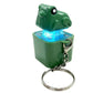 Rechargeable Squeeze Stress Relief Toy Cute Frog Keychain Pendant With Sound Portable Decompression Artifact Gift For Boys