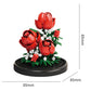 Eternal Flower Bouquet Bonsai Potted Plant Micro Building Blocks Model Home Decoration Toy For Kid Birthday Gift